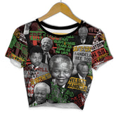 Nelson Mandela Croptop T Shirt
